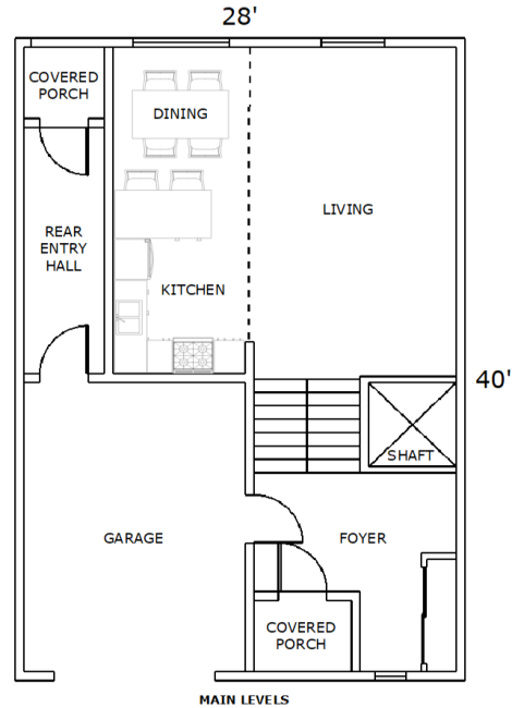 ve 28x40 main floorplan